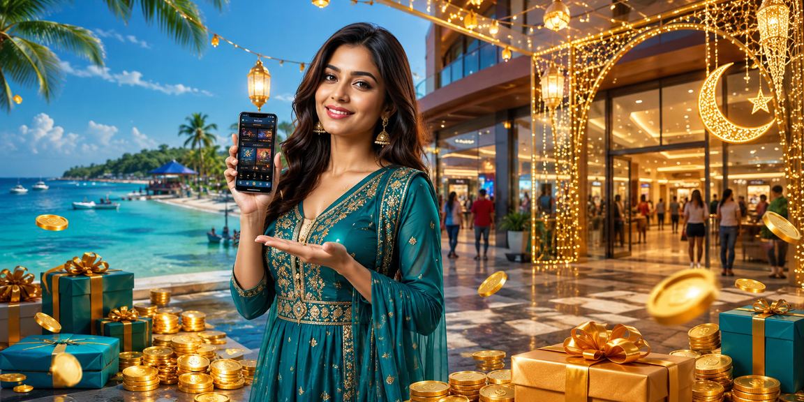 সেন্ট মার্টিন সৈকতে মোবাইল ক্যাসিনো খেলোয়াড়
